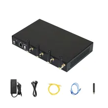 4 सिम 4G राउटर जो बहु सिम HTTP स्म्प्प एपीआई जीएसएम एसएमएस गेटवे प्रदान करता है
