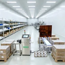 Sistema di serializzazione e aggregazione automatica delle scatole con codifica QR, raccolta dati e macchina per il tracciamento e la lotta alla contraffazione per la linea di imballaggio