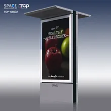 LED Dijital Reklam Panosu İnce Kayar LED Reklam Işık Kutusu LED Ekran