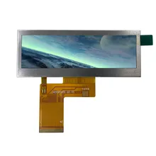 480X128 24bit Modulo TFT RGB 3.9 Pollici Modulo Display LCD TFT con retroilluminazione a LED senza schermo touch