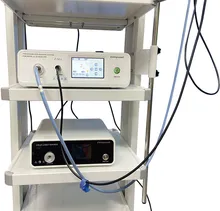 Fonte de Luz Endoscópica Médica LED E12A Suporte com Sistema de Câmera