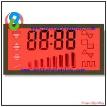 Module d'affichage LCD avec écran à panneau LCD et rétroéclairage rouge