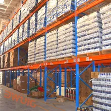 Estante de palets de acero con malla de alambre, ventilado, a prueba de polvo, de carga ligera para almacenamiento en almacén
