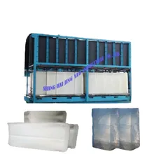 Máy làm đá trong suốt kích thước nhỏ, máy làm đá khối trong container