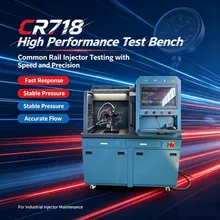Banco di prova per iniettori Common Rail direttamente dalla fabbrica Cr718, macchina per la calibrazione degli iniettori diesel Common Rail