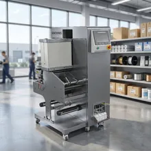 Stampante digitale a getto d'inchiostro ad alta precisione per etichette personalizzate Sunthinks, un passaggio per la stampa di etichette cosmetiche