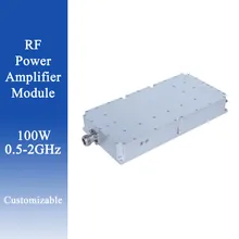 500-2000MHz 100W Módulo RF Módulo de Comunicación Inalámbrica Amplificador de Potencia para Sistema Antidrón