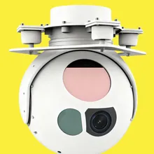 Gelişmiş 8-14 Mikrometre IP Kamera Lazer Mesafe Ölçüm Sistemi