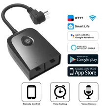 Controllo Remoto Wireless tramite APP Presa WiFi Intelligente per Esterni