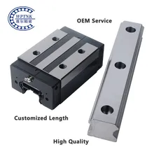 Hoge stijfheid roller lineaire geleiders rail voor verpakkingsmachines