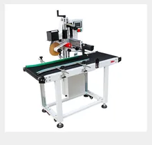 Masaüstü Etiket Otomatik Düz Kutu Karton Torba Dikey Poşet Etiketleme Makinesi ile Sayma Makinesi