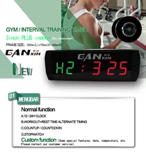 [Ganxin] 3 inç Mini Geri Sayım ve Geri Sayım LED Dijital Zamanlayıcı
