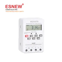 Kg316ta Mikro bilgisayar Zaman Kontrol Anahtarı Mini LCD Dijital Programlanabilir Zamanlayıcı Anahtarı