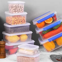 กล่องเก็บของพลาสติกใสคุณภาพดี ใช้ซ้ำได้ เก็บอาหารให้สดใหม่