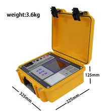 Hipotester5.6 İnç LCD Ekran Transformatör Sarım Direnç Test Cihazı USB ve Yerel Veri Depolama Dış Baskıcı Desteği
