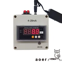 Medidor Digital de Nível de Líquido Programável Compacto com Sensor de Saída de Sinal 4-20mA