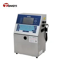 Machine d'impression à jet d'encre automatique industrielle en ligne Vs1000 compatible avec l'impression de date d'expiration