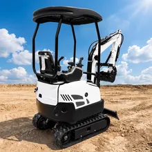 Escavatore mini micro multifunzionale elettrico a controllo remoto