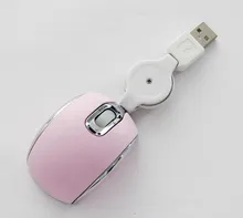 Mini Retrackable Optical Mouse