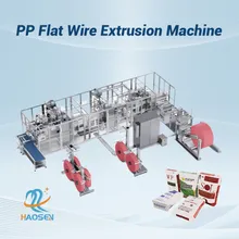 Nuova macchina per la produzione di sacchi in tessuto non tessuto per il controllo automatico della lavorazione del riso
