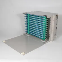 19 İnç Rach Montaj ODF 144 Çekirdek Yapılandırılabilir Sc/FC/LC Adaptörü