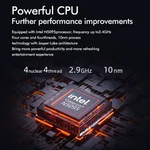 Fabrika En Uygun Fiyatlı Mini Oyun Bilgisayarı SSD Bellek Wins11 İşletim Sistemi DDR4 Mini PC