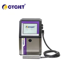 Tecnologia di Stampa a Getto d'Inchiostro Continuo CYCJET B400i Macchina per la Stampa di Codici Data e Codici QR