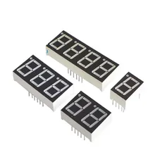 0.56 Pollice LED Rosso Anodo Comune Lunga Vita Misuratore Intelligente Catodo Comune Mini Strumento Contatore Elettronico Tubo Digitale LED 7-Segment Display LED