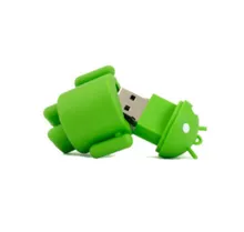 USB 스틱 맞춤형 PVC USB 플래시 로봇 USB 메모리