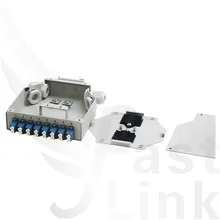 Kaltgewalzte Fasern Rack-Montage Breakout-Box Gehäuse Glasfaser-Terminalbox