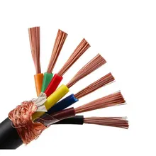 Çok Çekirdekli Bakır Elektrik Teli Sinyal Kontrol Kalkan Kablo ile Kalkan Rvvp