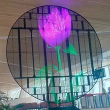 Display LED trasparente ad alta trasparenza per pubblicità in vetrina di negozi