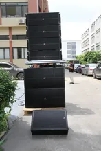 Yüksek Kalite Taşınabilir Profesyonel PRO Ses 2 Yolu Line Array Sistemi