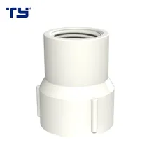 PVC Fitting Vrouwelijk Draad Verkleiningskoppeling met Schroefdraad
