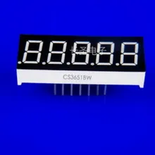 وحدة مصباح LED الرقمية ذات الأنبوب الأحمر ذات القطب السالب الشائع منخفض الطاقة لأجهزة القياس في السيارات 7 وحدة مصباح LED الرقمية ذات الأنبوب الأحمر ذات القطب السالب الشائع منخفض الطاقة لأجهزة القياس في السيارات 7