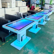 Meja Permainan LED Tampil Sentuh Pintar Langsung Pabrik 43 Inci