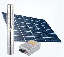 Système de pompe à eau alimenté par panneaux solaires