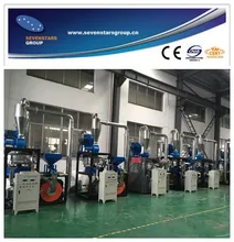 Macchina per polverizzare polvere per PE PVC ecc