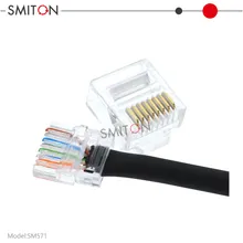Connettore Mini Modular Plug Shielded Corto UTP CAT6 RJ45