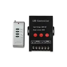 4 キー RGB LED コントローラー RF リモートコントローラー リモートコントロール DC5-24V RGB LED ストリップライトとモジュール用
