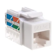 ประสิทธิภาพสูง Cat5e UTP RJ45 แจ็คเกystone
