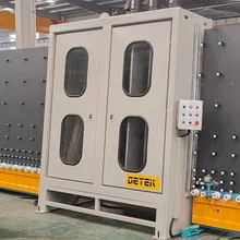Pencere ve Kapı Isı Yalıtımlı Cam İşleme Üretim Hattı Makinesi PLC Kontrol Sistemi ile