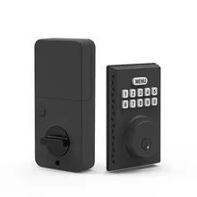 Nuevo estilo de cerradura de entrada digital multifuncional de seguridad, caja de llaves, cerradura de teclado electrónico, cerrojo sin llave