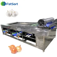 Kompakte Bauform Zwiebelklassifizierungsmaschine für kleine Verpackungshäuser