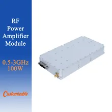 500-3000MHz 100W Modul Penguat Daya RF dengan Kontrol Jarak Jauh untuk Sistem Sinyal