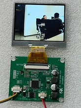 2.46-Inch TFT LCD Maschinenmonitor-Modul mit CVBS/AV-Eingangskarte für Rückfahrkamera, tragbarer Videoplayer, industrielle visuelle digitale Beschilderung, Videoüberwachung