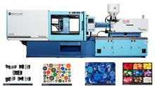 160ton Máquina de inyección de moldeo automático de alta eficiencia para la fabricación de botones de plástico