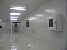 Özel İç Boyut Statik Arıtma Kutusu Eşleşen Modüler Temiz Oda Bölmesi