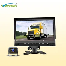 7-Zoll-wasserdichtes IP68 Ahd 12V-24V Dualkamera-Rückspiegelüberwachungssystem