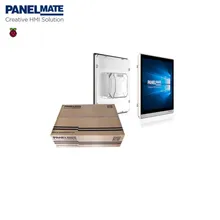 Ahududu Pi21104 10.4 İnç Endüstriyel Panel PC Ahududu Pi Resistif Dokunmatik Ekran Dayanıklı Panel PC